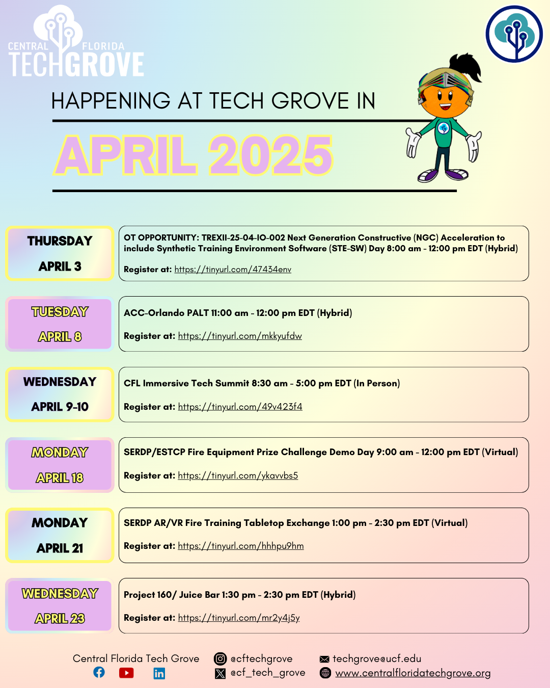 Image of April Events resource