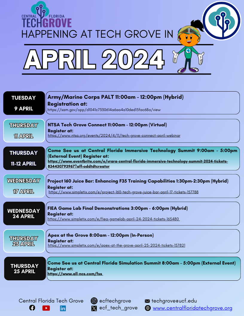 Image of April Events resource